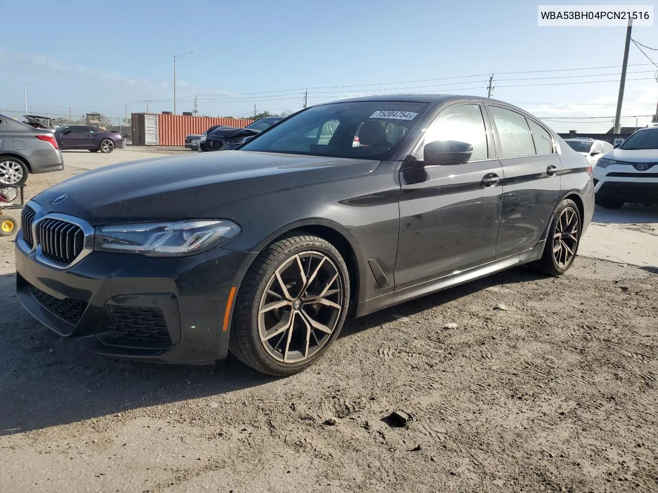 2023 BMW 530 I VIN: WBA53BH04PCN21516 Lot: 75204754