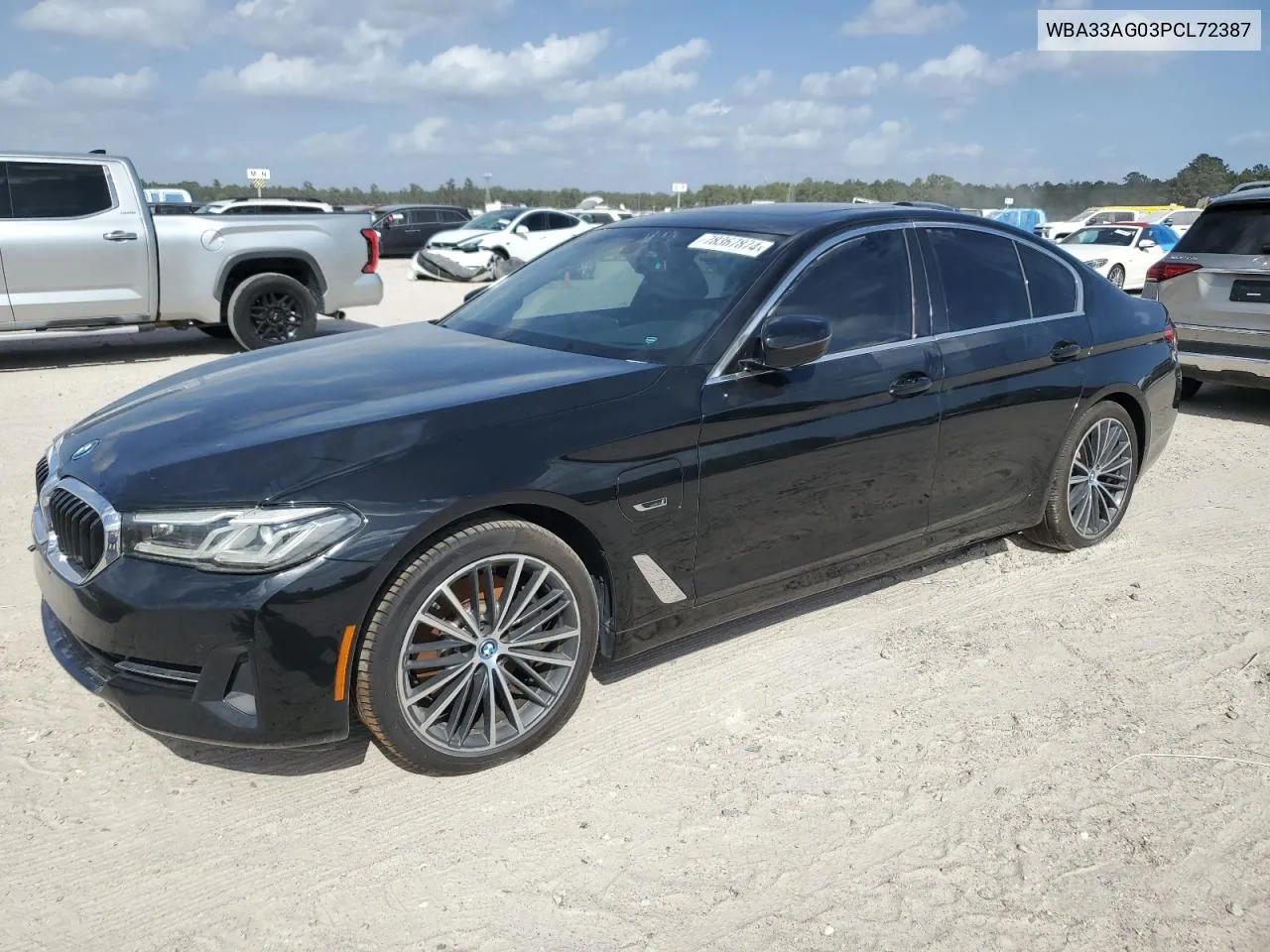 2023 BMW 530Xe VIN: WBA33AG03PCL72387 Lot: 78367874