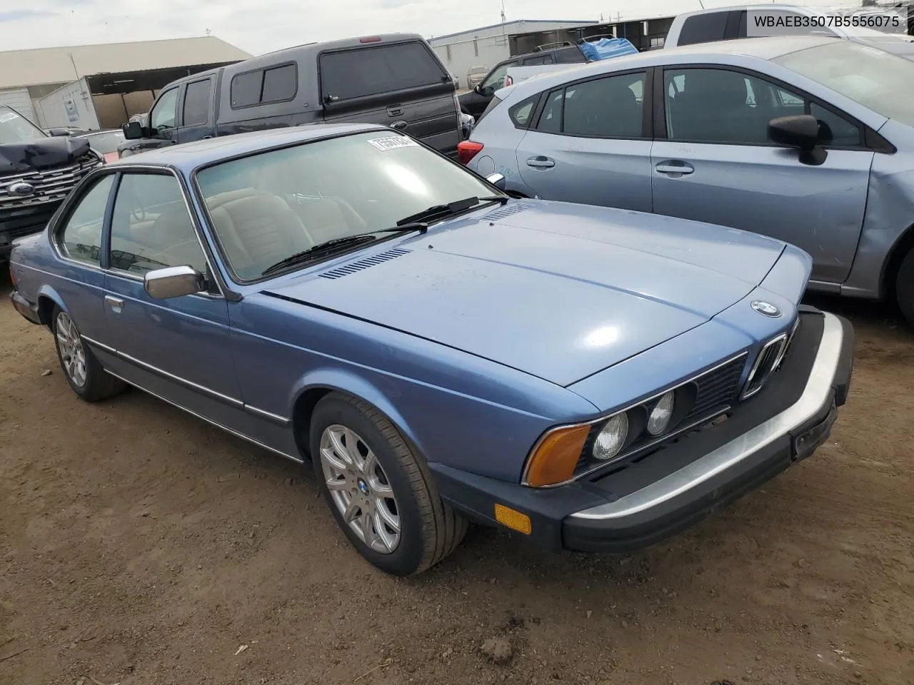 1981 BMW 633 Csi VIN: WBAEB3507B5556075 Lot: 75567824