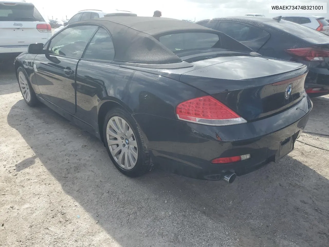 2004 BMW 645 Ci Automatic VIN: WBAEK73474B321001 Lot: 75551344