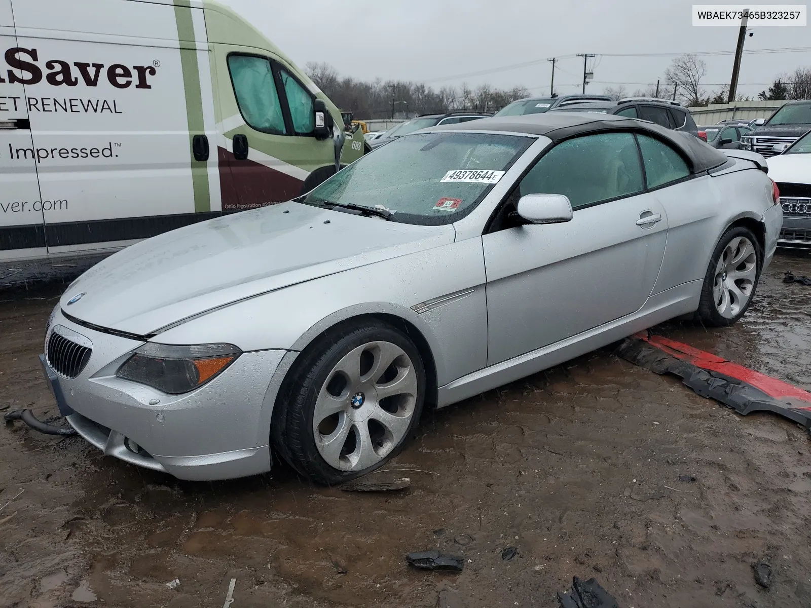 2005 BMW 645 Ci Automatic VIN: WBAEK73465B323257 Lot: 49378644