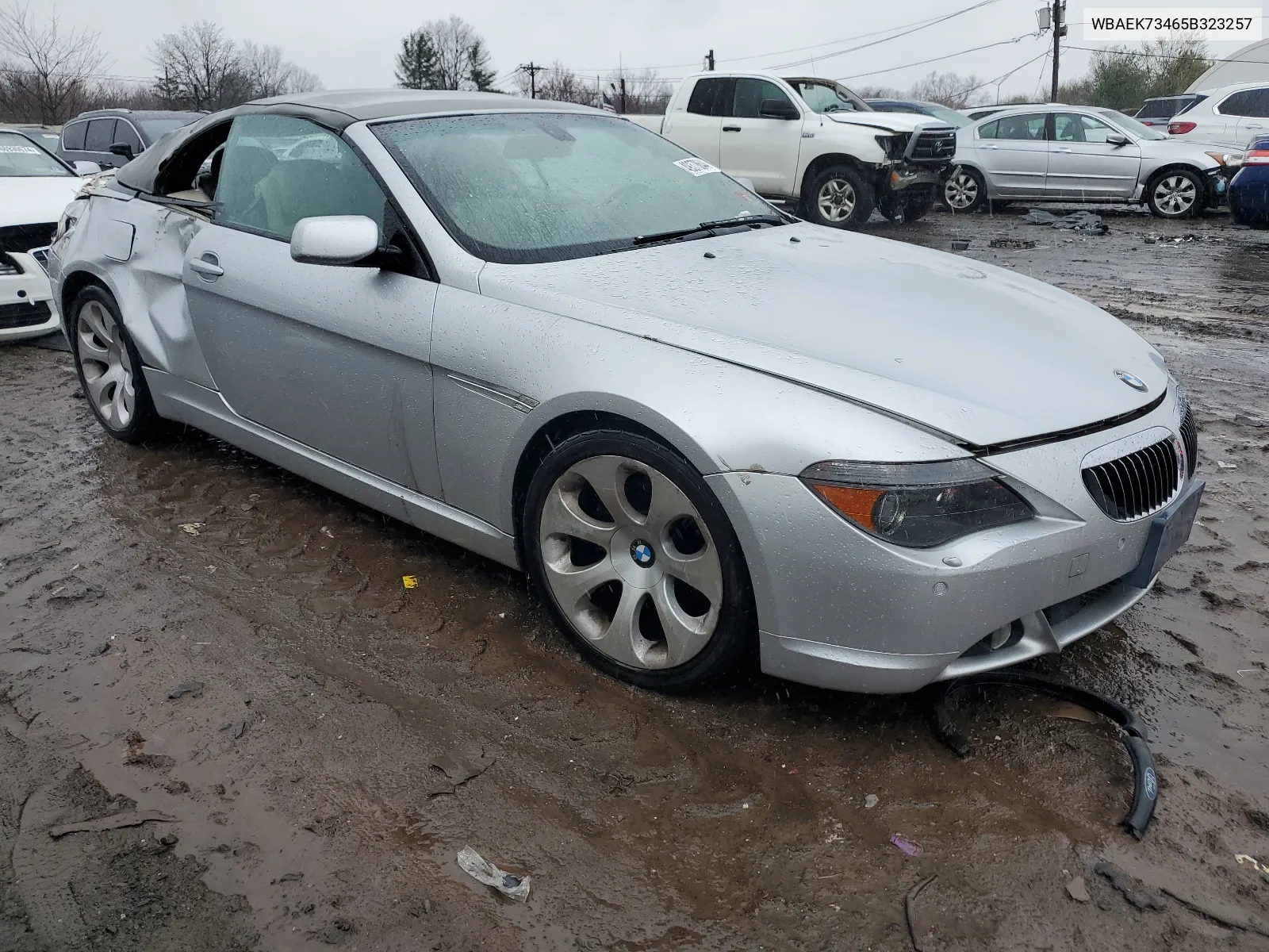 2005 BMW 645 Ci Automatic VIN: WBAEK73465B323257 Lot: 49378644