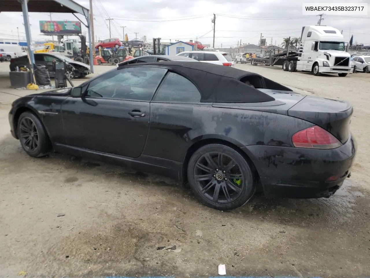 2005 BMW 645 Ci Automatic VIN: WBAEK73435B323717 Lot: 53467944