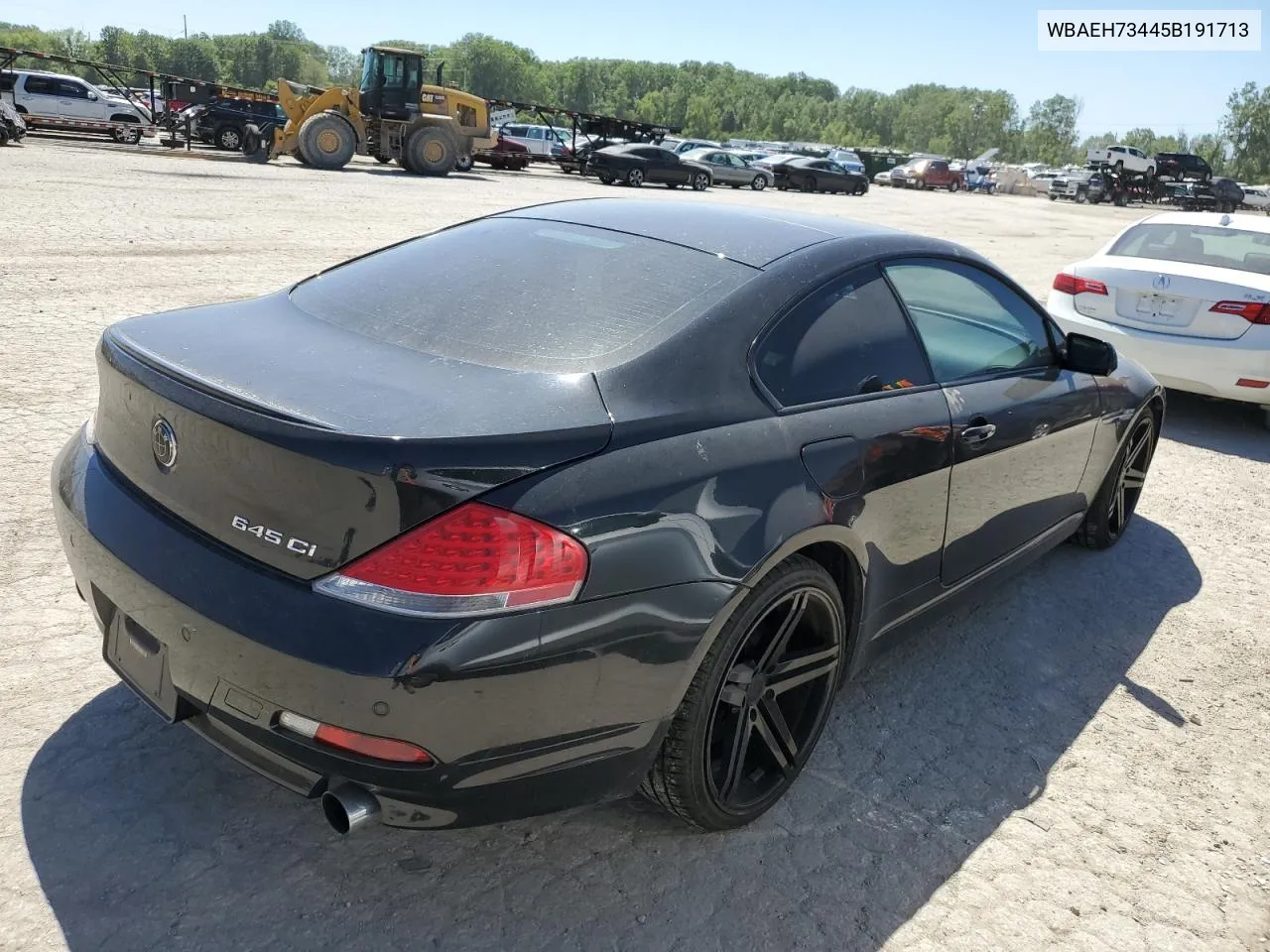 2005 BMW 645 Ci Automatic VIN: WBAEH73445B191713 Lot: 57841944