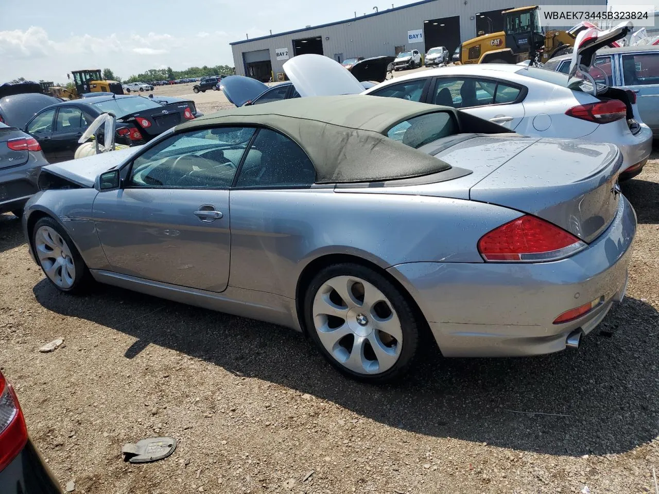 2005 BMW 645 Ci Automatic VIN: WBAEK73445B323824 Lot: 63038544