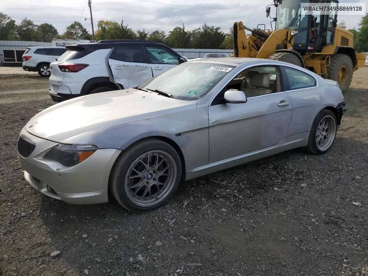 WBAEH73495B869128 2005 BMW 645 Ci Automatic