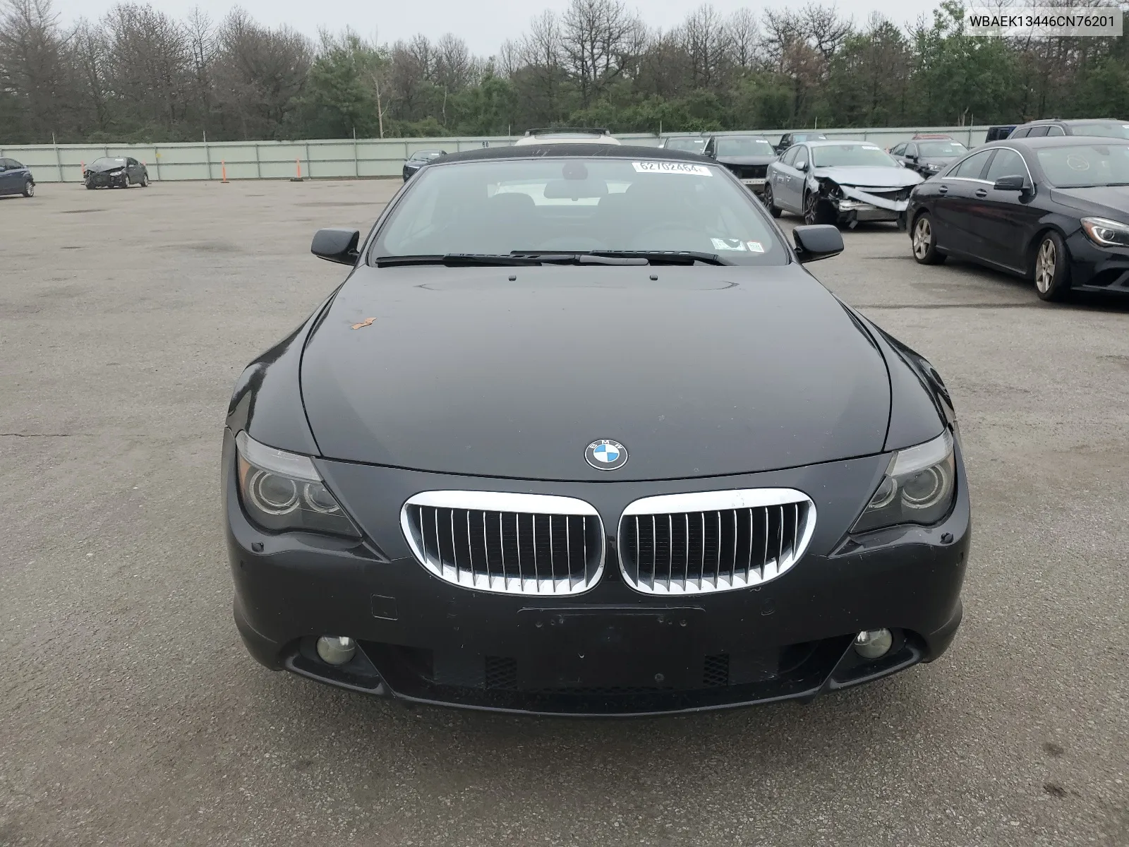 2006 BMW 650 I VIN: WBAEK13446CN76201 Lot: 62702464