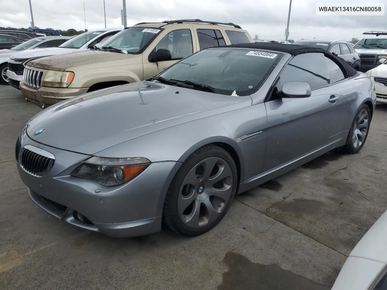 WBAEK13416CN80058 2006 BMW 650 I