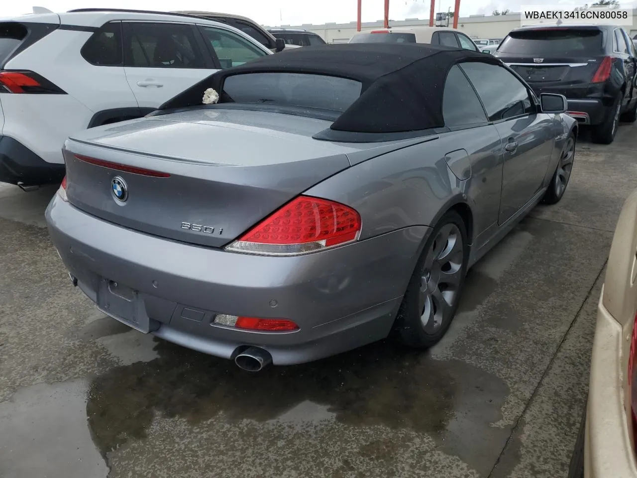 2006 BMW 650 I VIN: WBAEK13416CN80058 Lot: 74854864