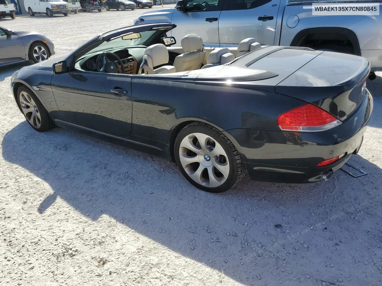 2007 BMW 650 I VIN: WBAEK135X7CN80845 Lot: 77279554