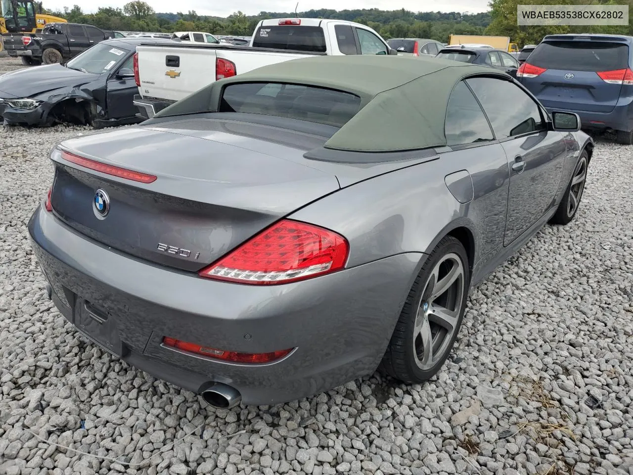 WBAEB53538CX62802 2008 BMW 650 I