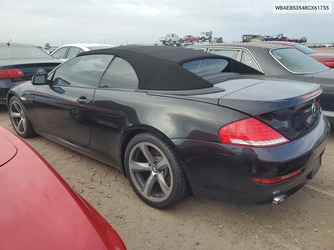 WBAEB53548CX61755 2008 BMW 650 I