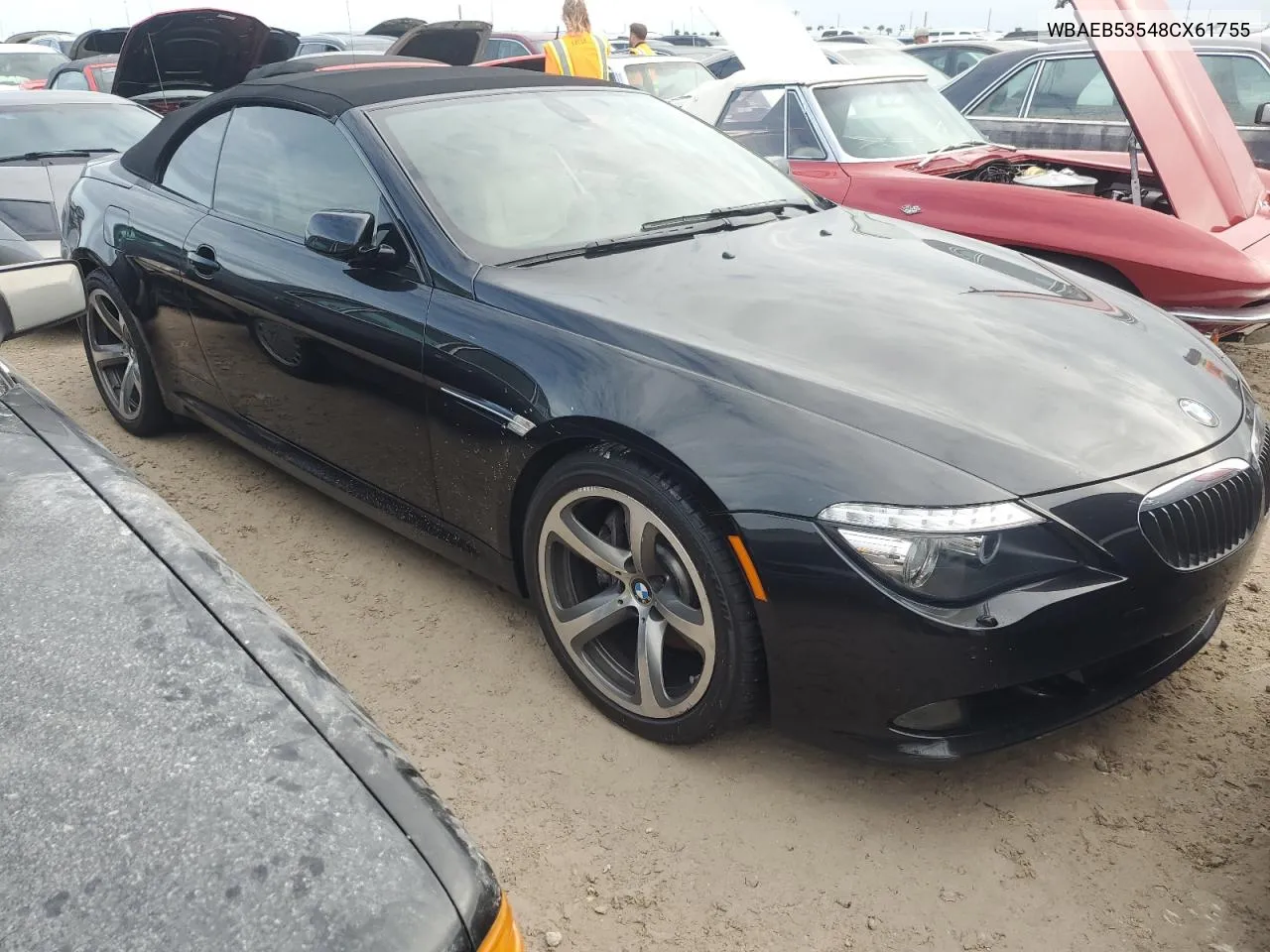 WBAEB53548CX61755 2008 BMW 650 I