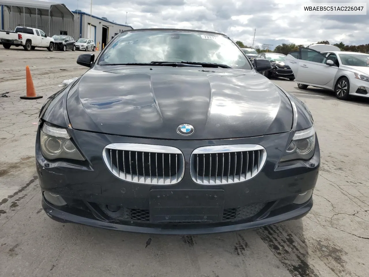 2010 BMW 650 I VIN: WBAEB5C51AC226047 Lot: 73372084