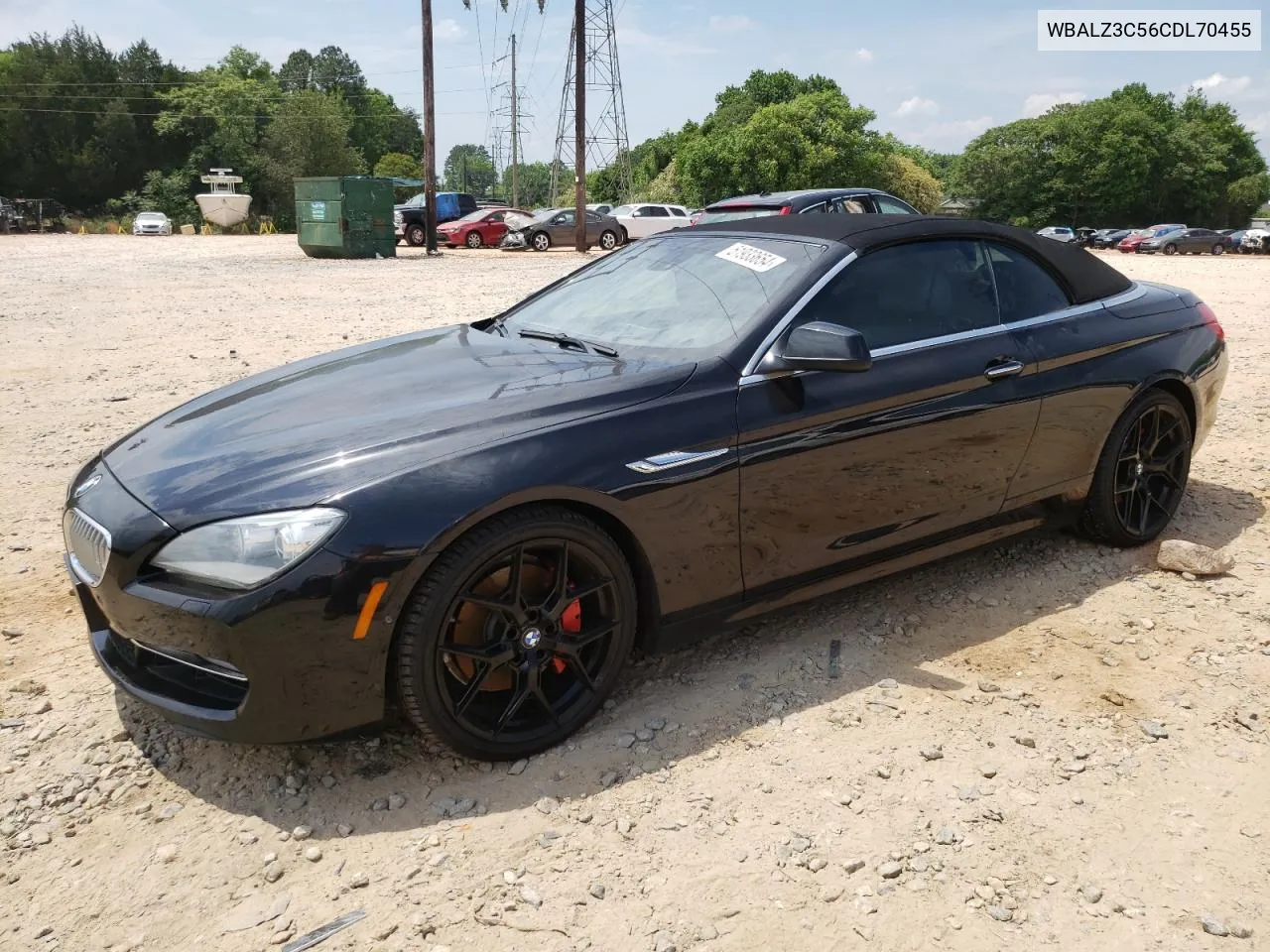 WBALZ3C56CDL70455 2012 BMW 650 I