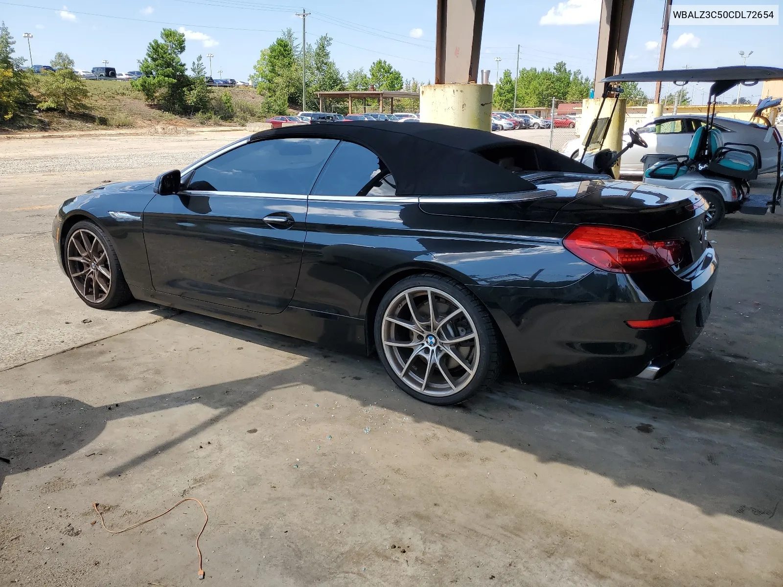 2012 BMW 650 I VIN: WBALZ3C50CDL72654 Lot: 67516494