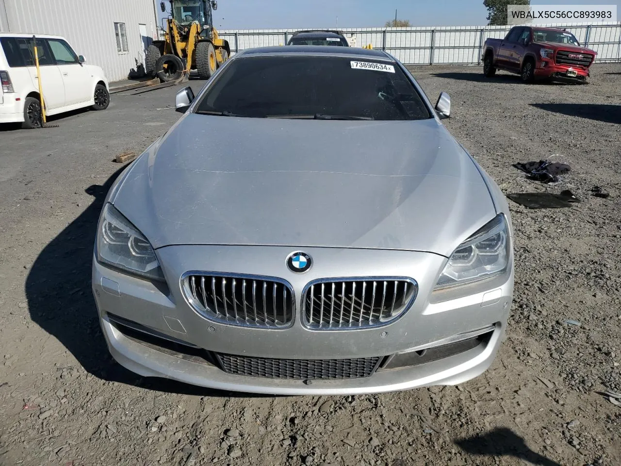 2012 BMW 650 Xi VIN: WBALX5C56CC893983 Lot: 73890634