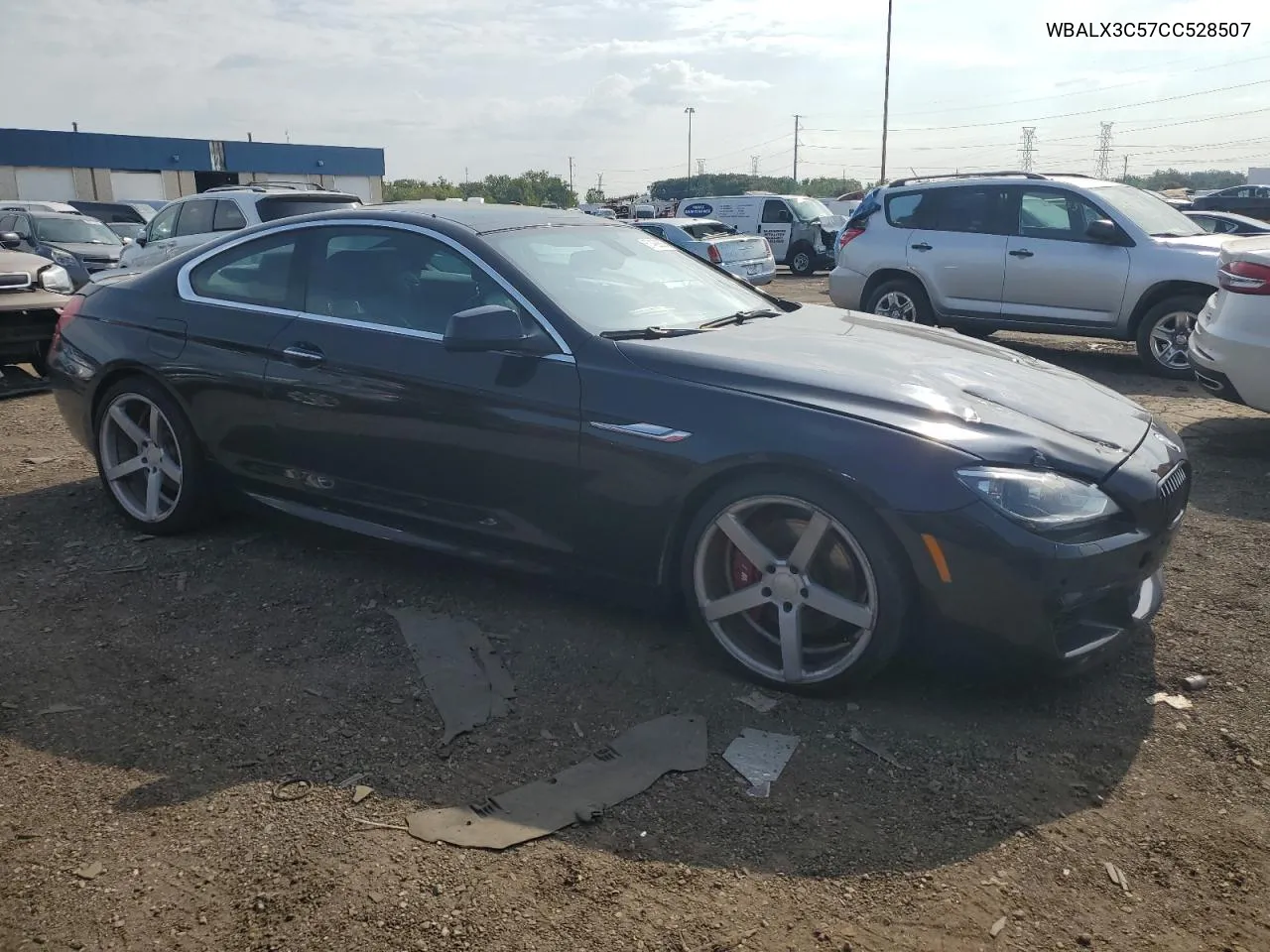 2012 BMW 650 I VIN: WBALX3C57CC528507 Lot: 74225374