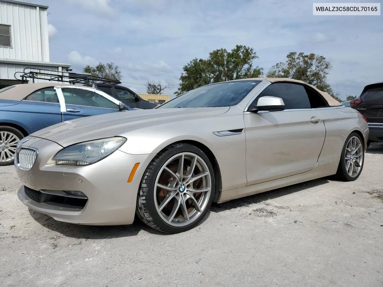 2012 BMW 650 I VIN: WBALZ3C58CDL70165 Lot: 78301004