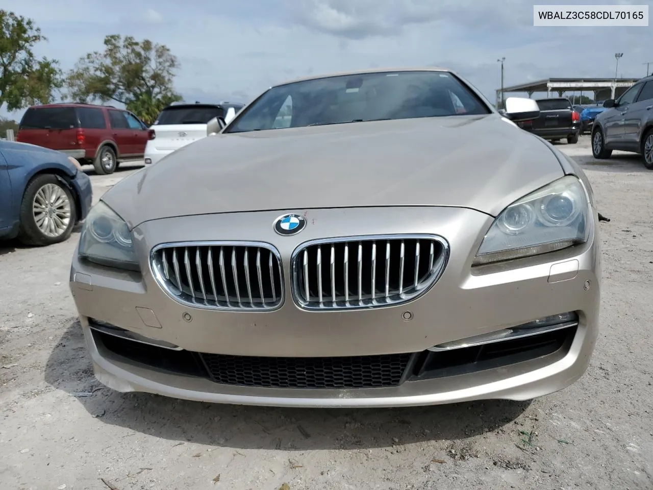 2012 BMW 650 I VIN: WBALZ3C58CDL70165 Lot: 78301004