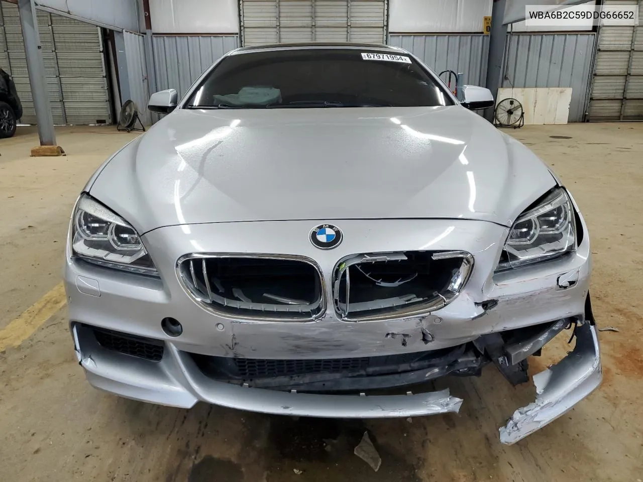 2013 BMW 650 I VIN: WBA6B2C59DDG66652 Lot: 67971954