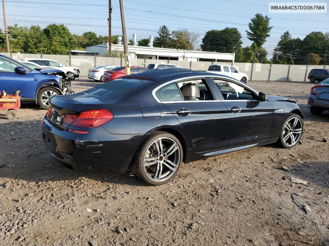 2013 BMW 650 Xi VIN: WBA6B4C57DDG67584 Lot: 70319464