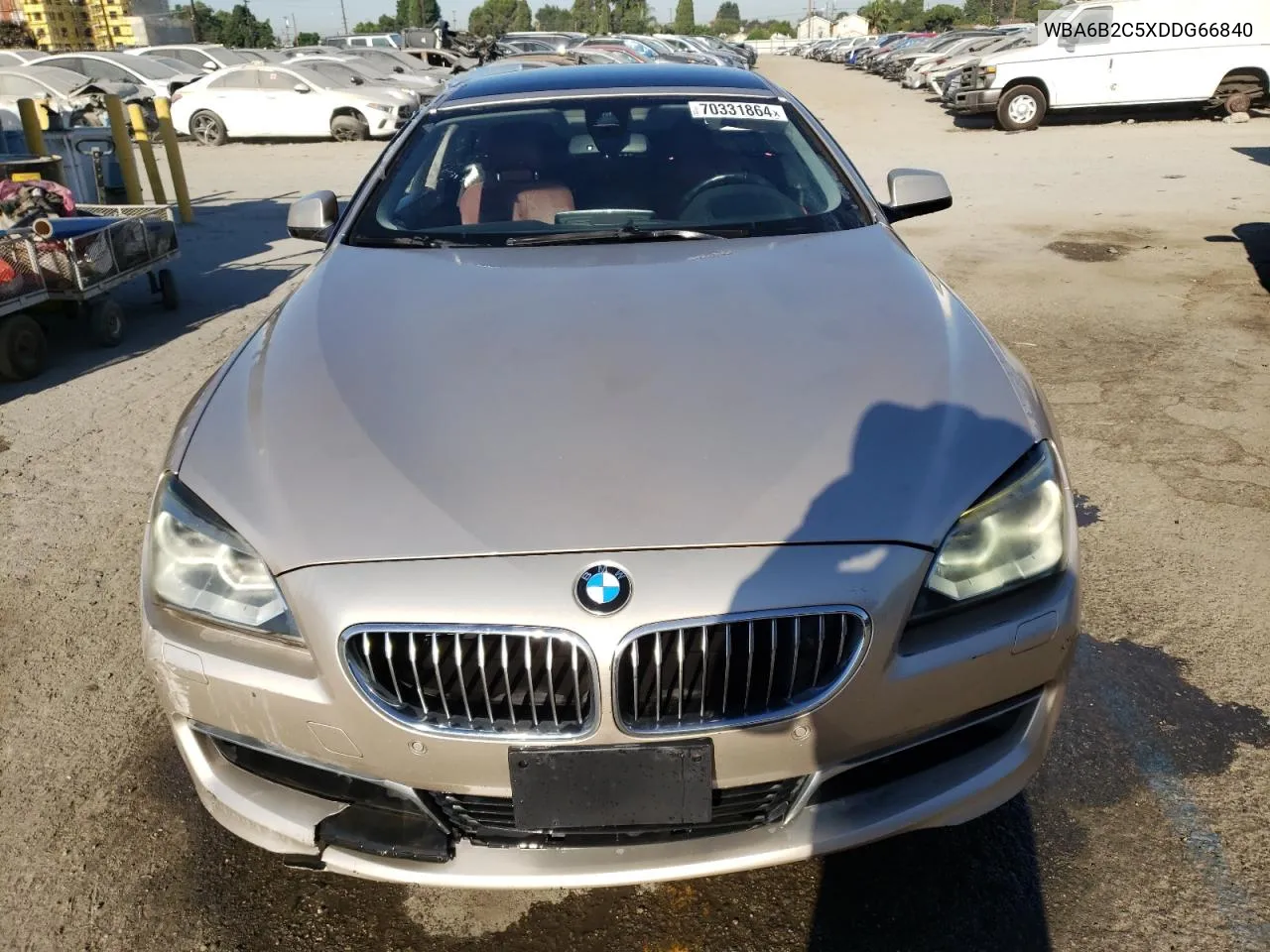 2013 BMW 650 I VIN: WBA6B2C5XDDG66840 Lot: 70331864