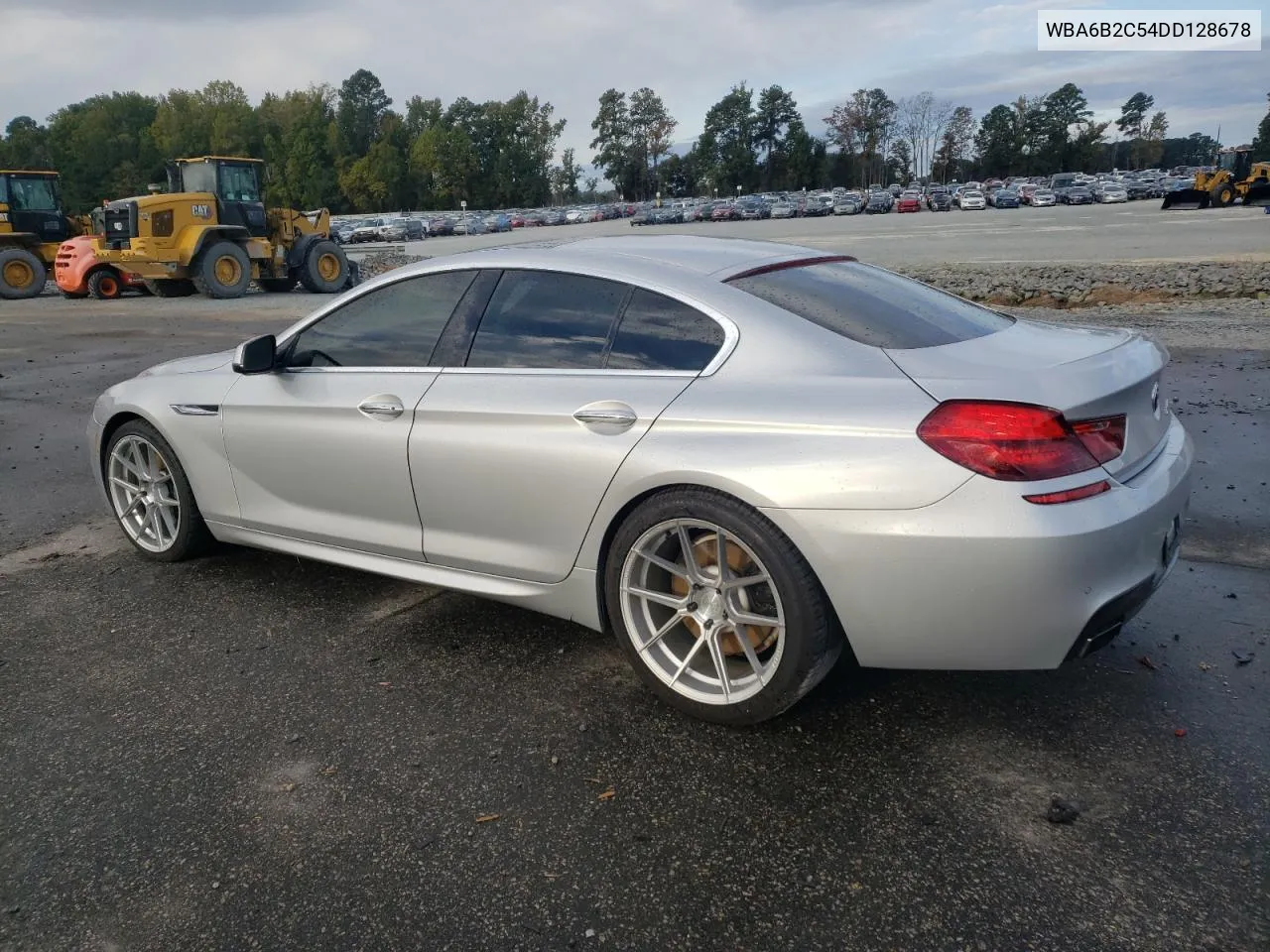 2013 BMW 650 I VIN: WBA6B2C54DD128678 Lot: 76015334