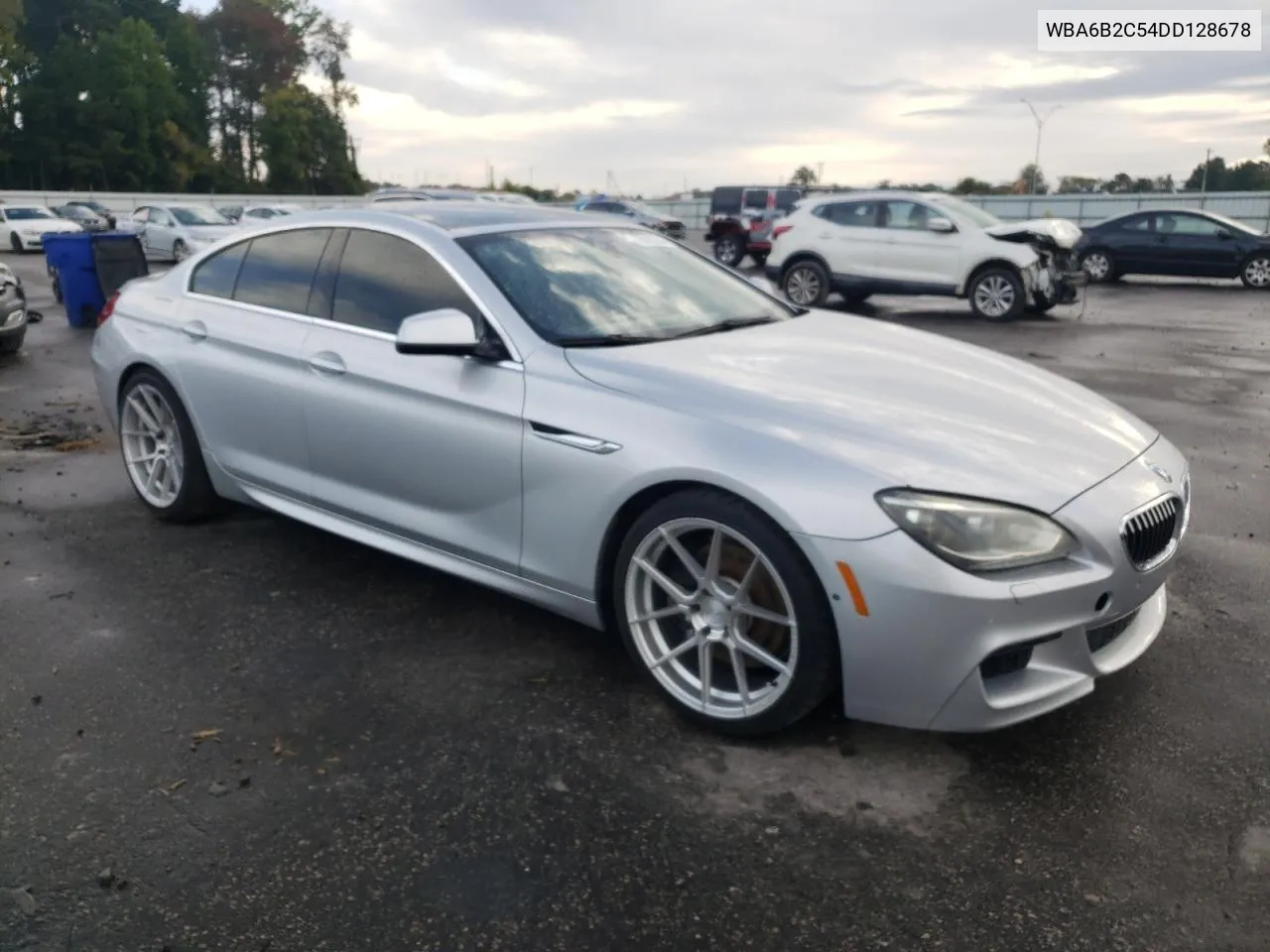 2013 BMW 650 I VIN: WBA6B2C54DD128678 Lot: 76015334