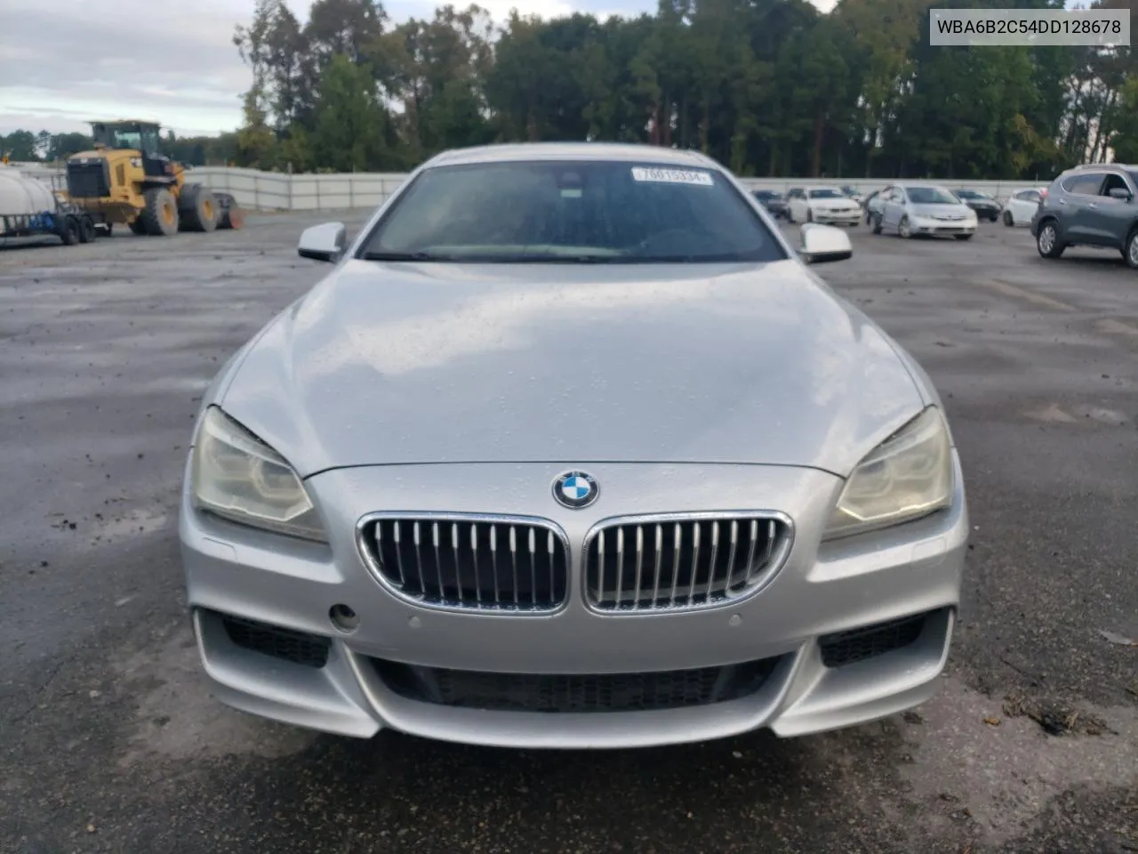 2013 BMW 650 I VIN: WBA6B2C54DD128678 Lot: 76015334