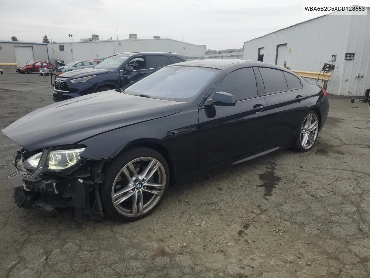 2013 BMW 650 I VIN: WBA6B2C5XDD128653 Lot: 79243204