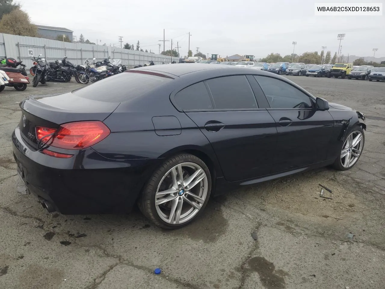 2013 BMW 650 I VIN: WBA6B2C5XDD128653 Lot: 79243204