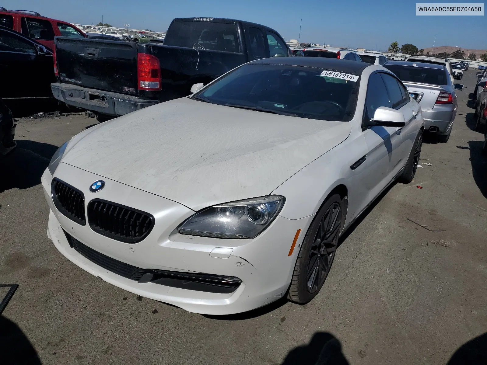 2014 BMW 640 I Gran Coupe VIN: WBA6A0C55EDZ04650 Lot: 66157914