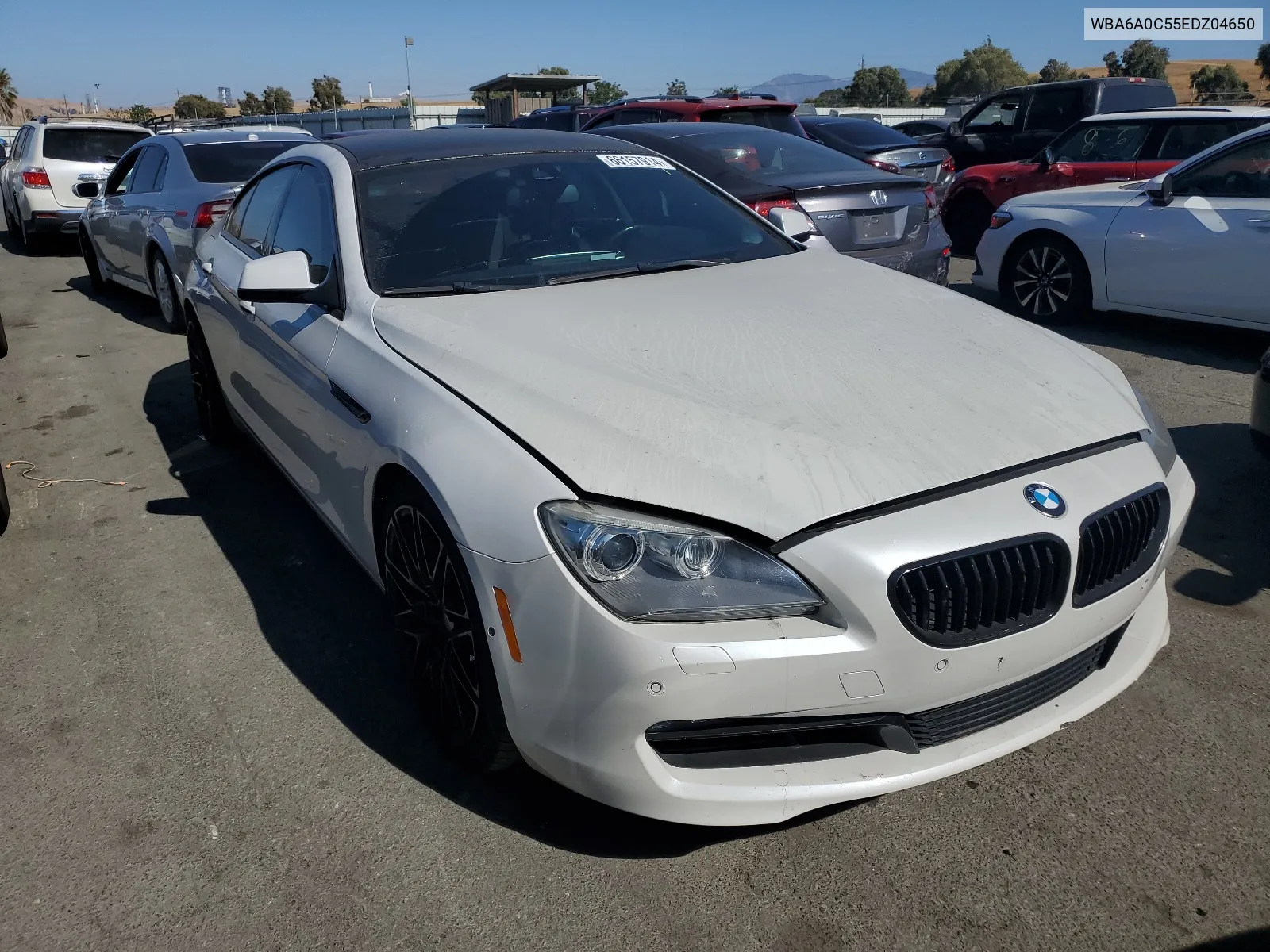 2014 BMW 640 I Gran Coupe VIN: WBA6A0C55EDZ04650 Lot: 66157914