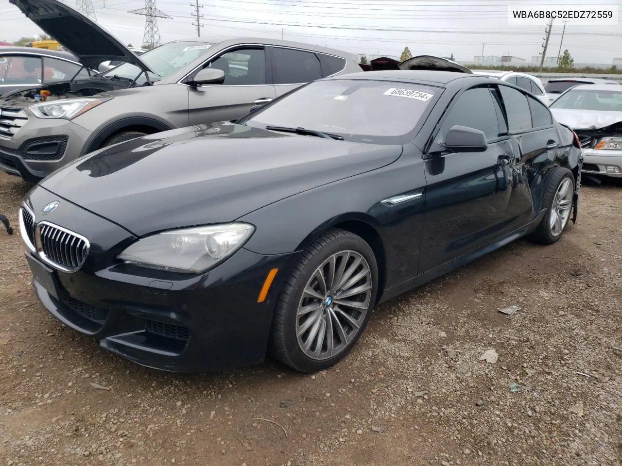 2014 BMW 640 Xi Gran Coupe VIN: WBA6B8C52EDZ72559 Lot: 68639734