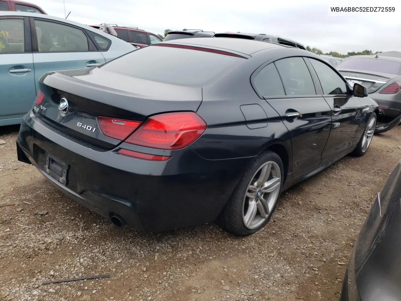 WBA6B8C52EDZ72559 2014 BMW 640 Xi Gran Coupe