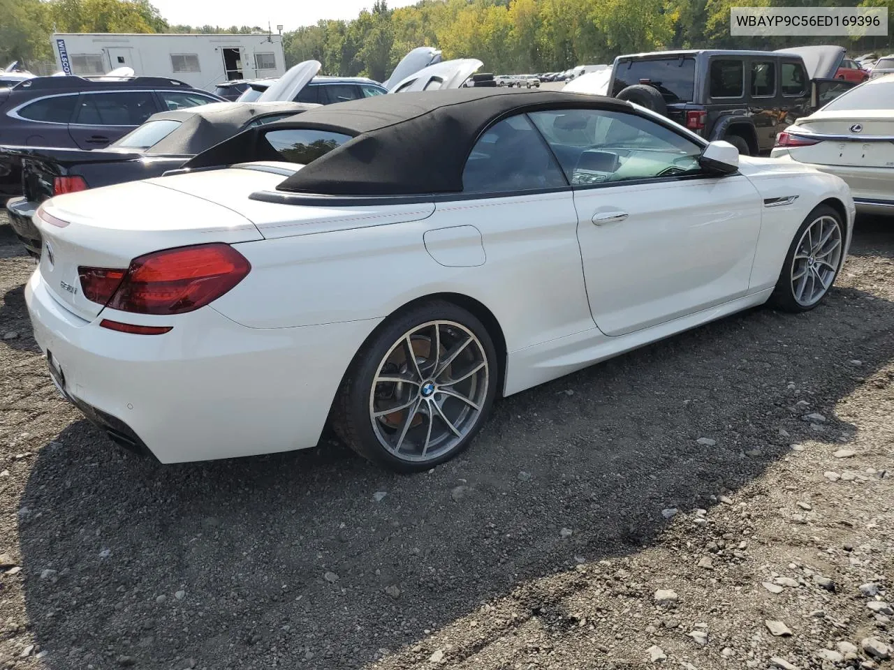 2014 BMW 650 I VIN: WBAYP9C56ED169396 Lot: 71923624