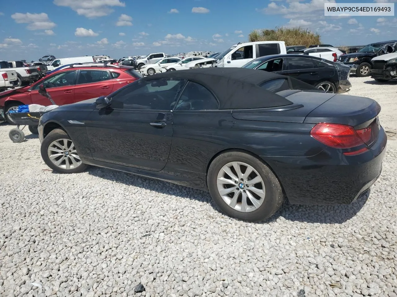 2014 BMW 650 I VIN: WBAYP9C54ED169493 Lot: 72182474