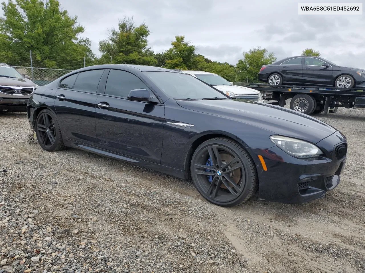 2014 BMW 640 Xi Gran Coupe VIN: WBA6B8C51ED452692 Lot: 72366124