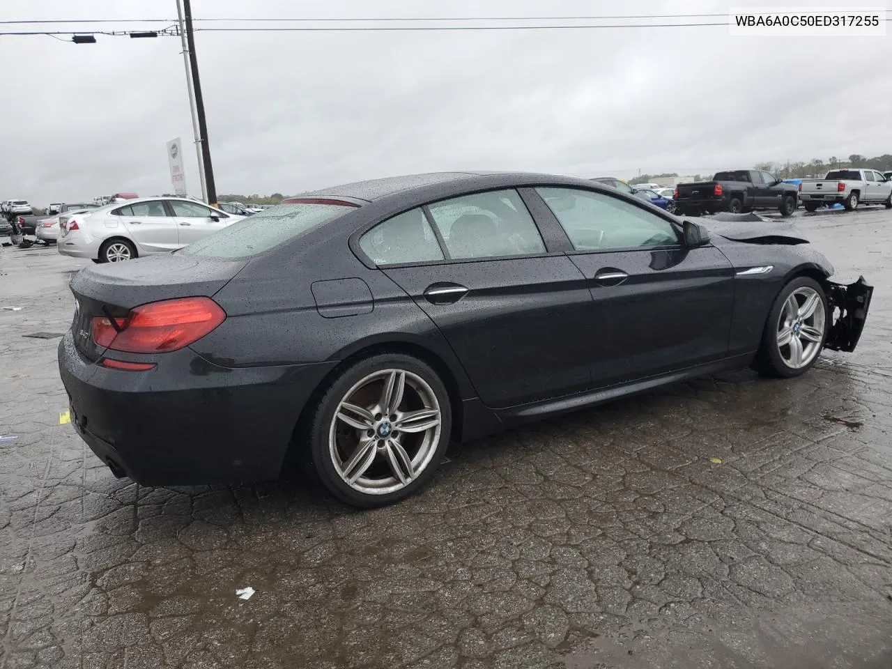 2014 BMW 640 I Gran Coupe VIN: WBA6A0C50ED317255 Lot: 73492534