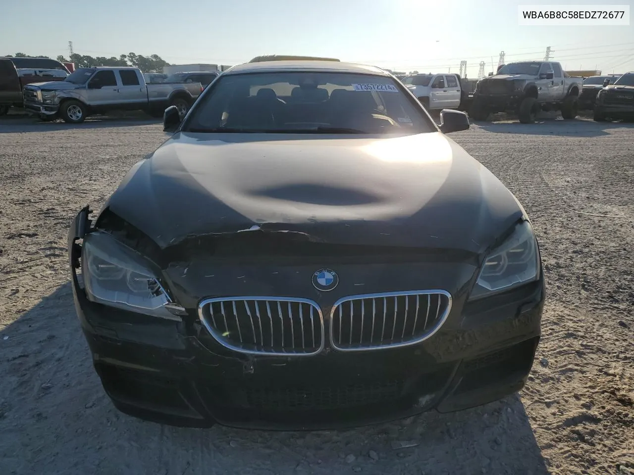 WBA6B8C58EDZ72677 2014 BMW 640 Xi Gran Coupe