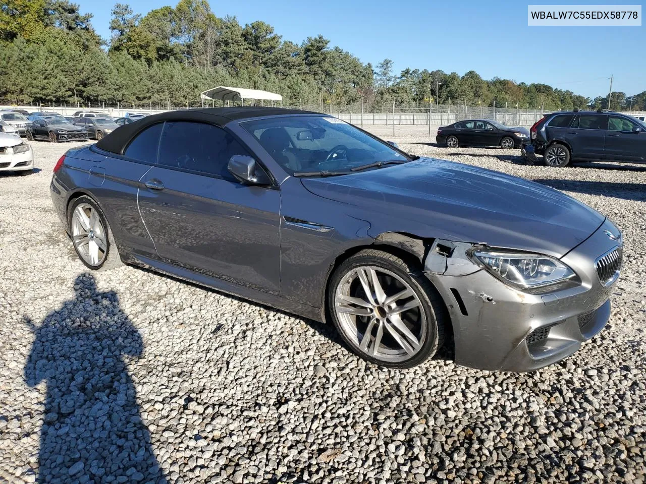 WBALW7C55EDX58778 2014 BMW 640 I