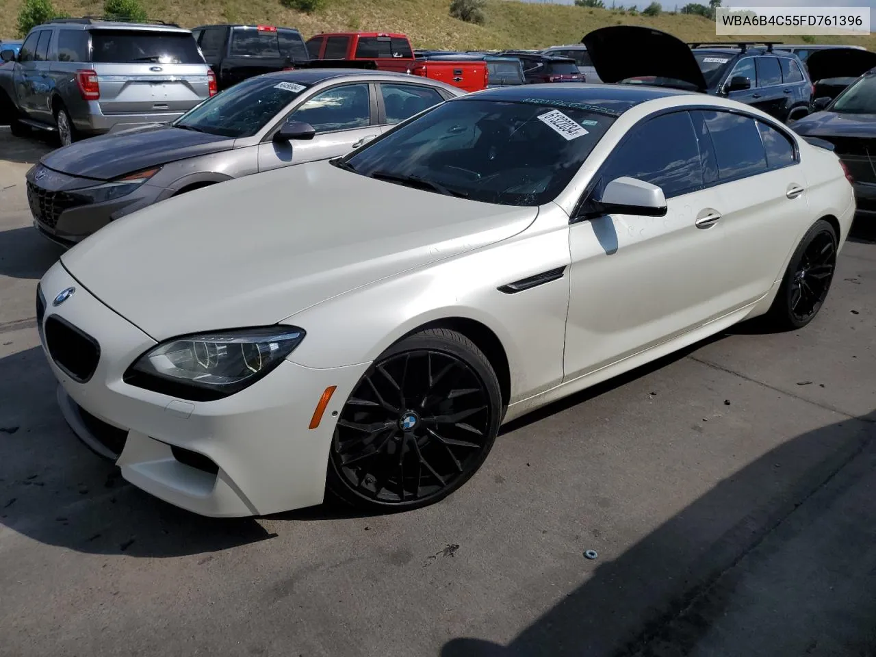 2015 BMW 650 Xi Gran Coupe VIN: WBA6B4C55FD761396 Lot: 61322034