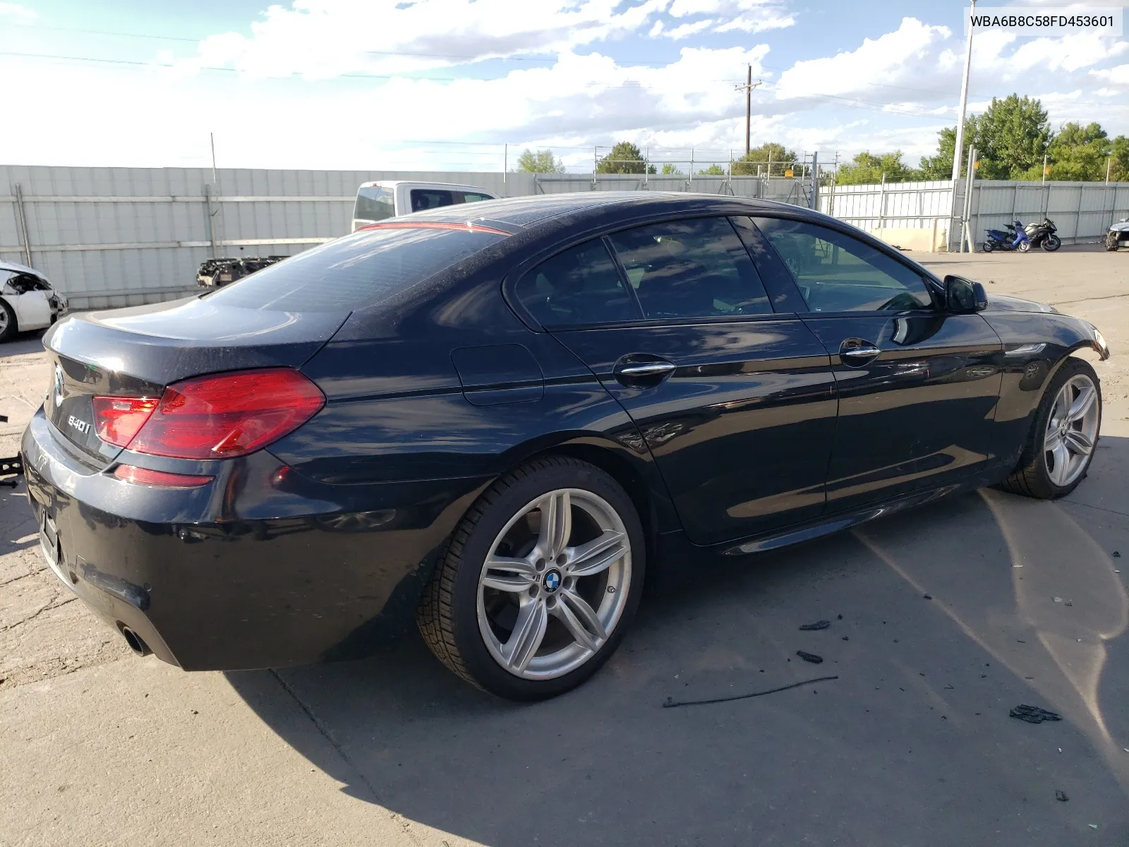 2015 BMW 640 Xi Gran Coupe VIN: WBA6B8C58FD453601 Lot: 66754944