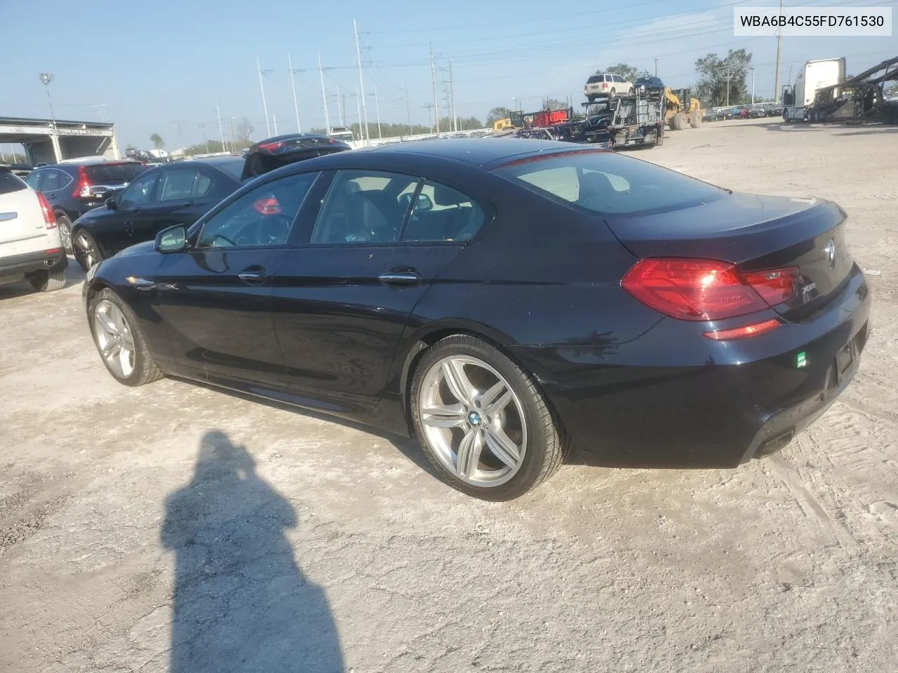 WBA6B4C55FD761530 2015 BMW 650 Xi Gran Coupe