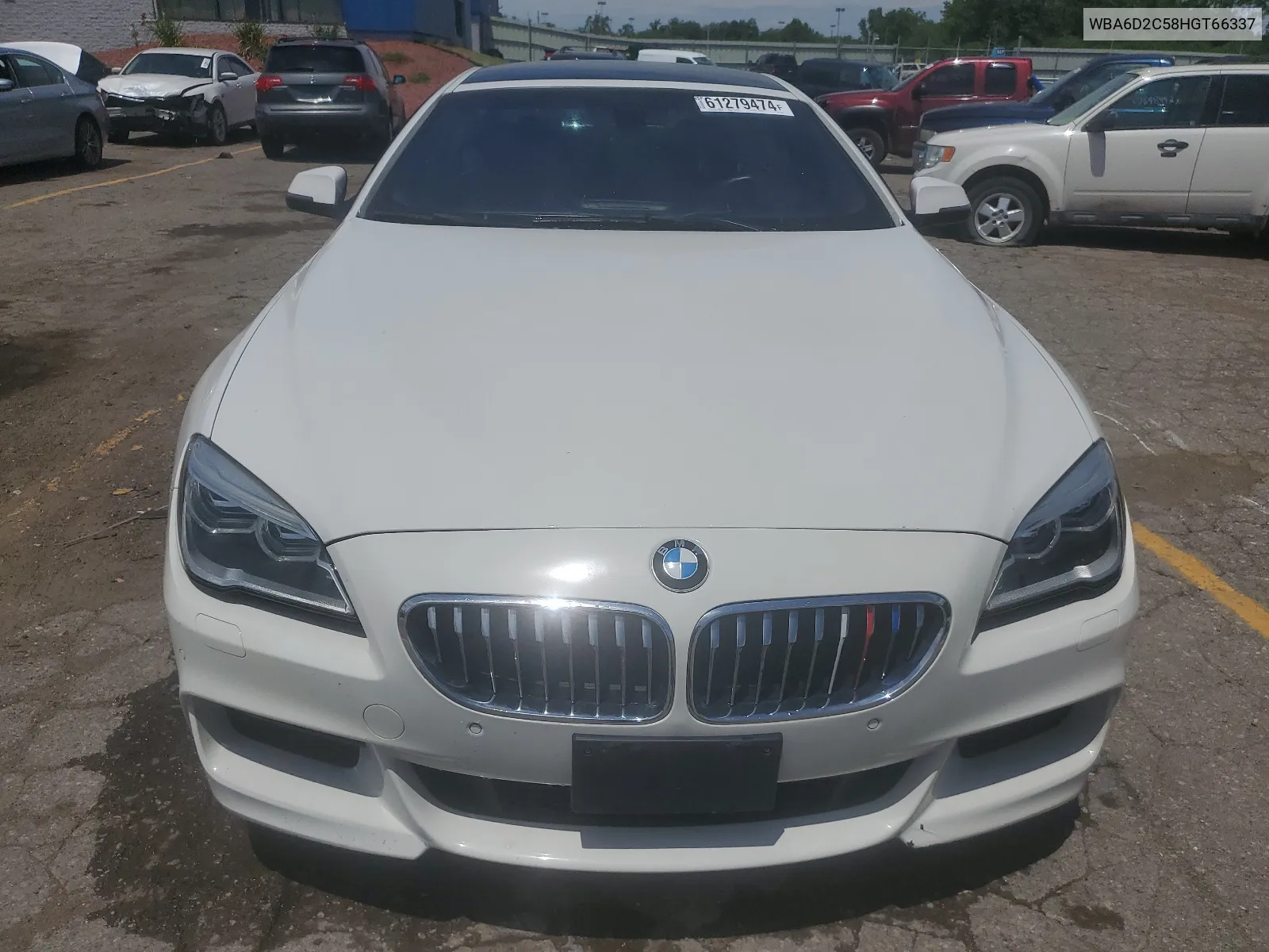 2017 BMW 640 Xi Gran Coupe VIN: WBA6D2C58HGT66337 Lot: 61279474