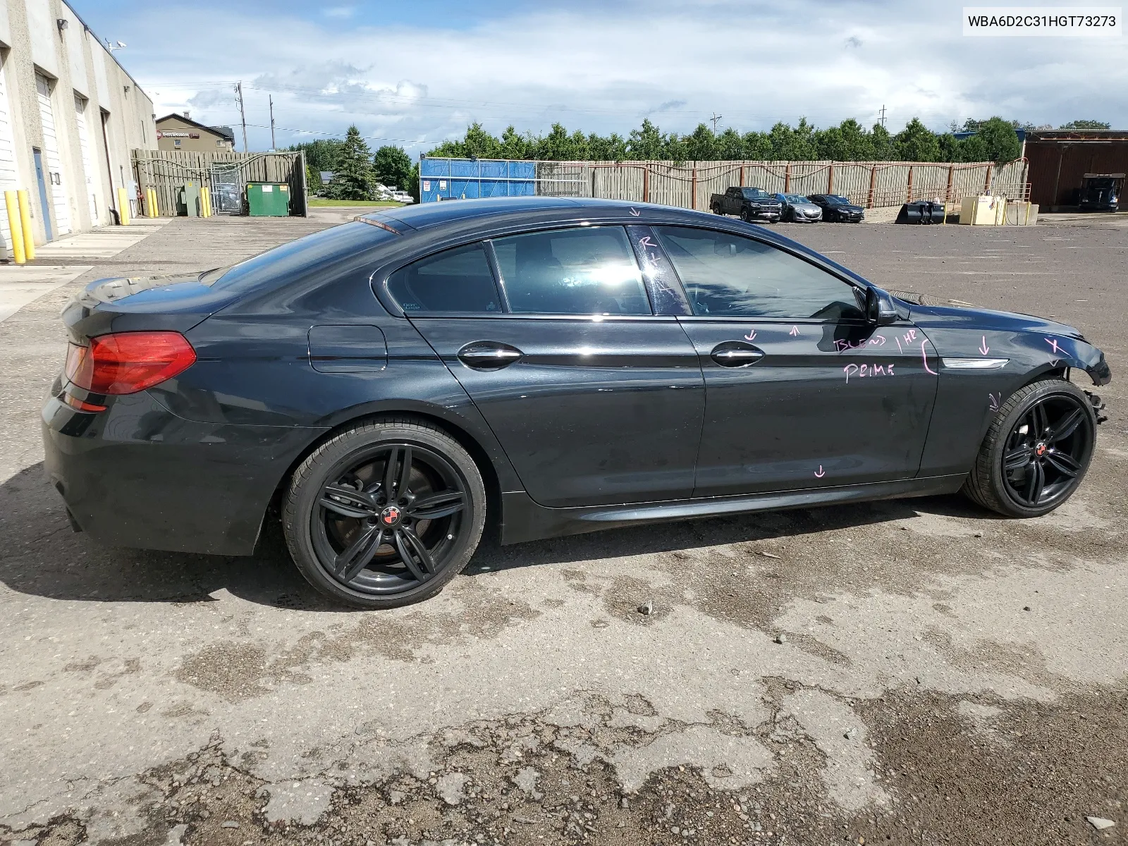 2017 BMW 640 Xi Gran Coupe VIN: WBA6D2C31HGT73273 Lot: 67705734