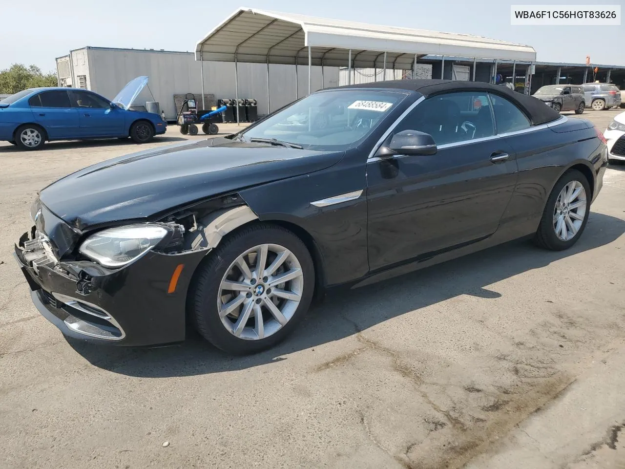 2017 BMW 640 I VIN: WBA6F1C56HGT83626 Lot: 68488584