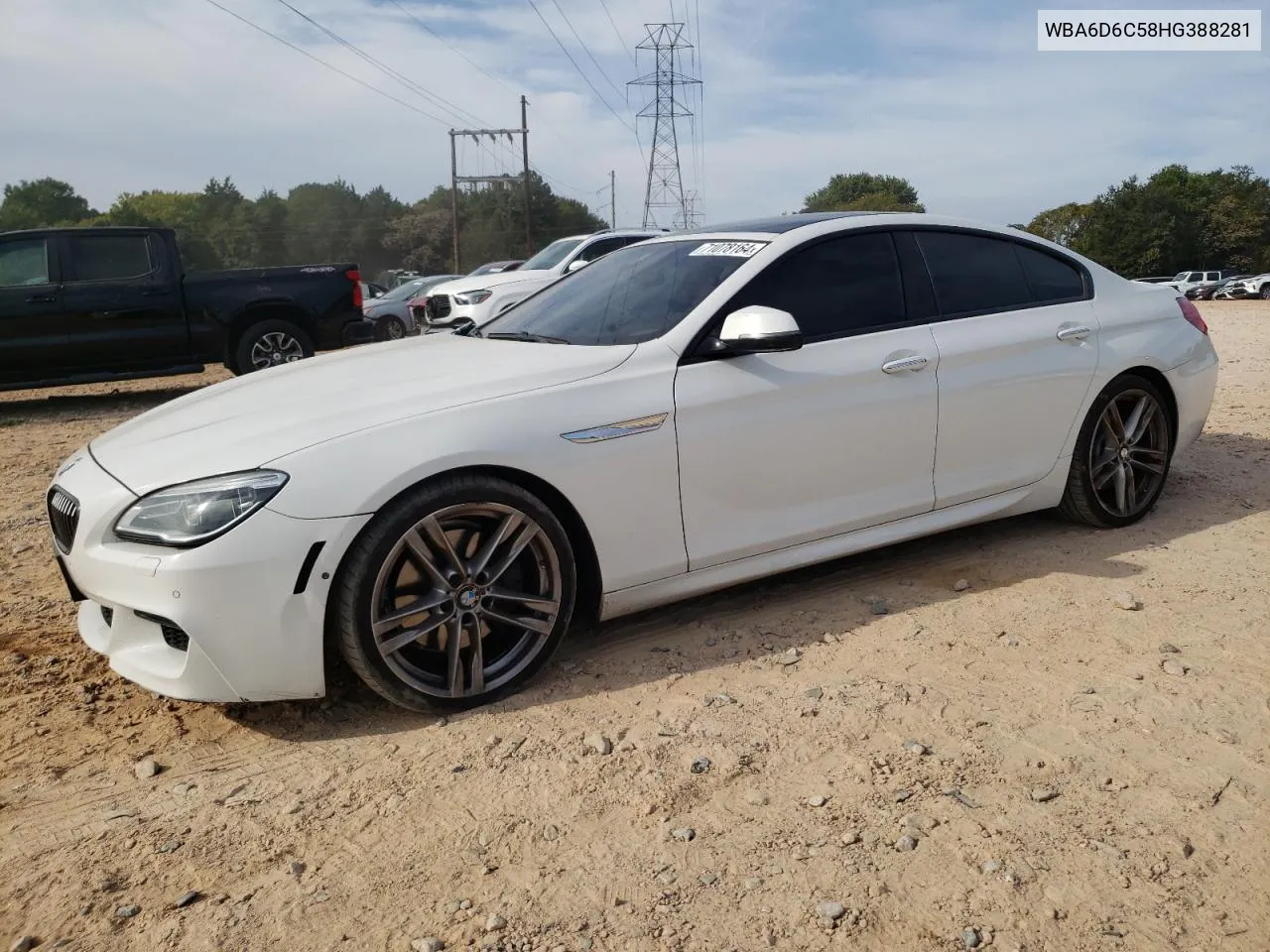 WBA6D6C58HG388281 2017 BMW 650 Xi Gran Coupe