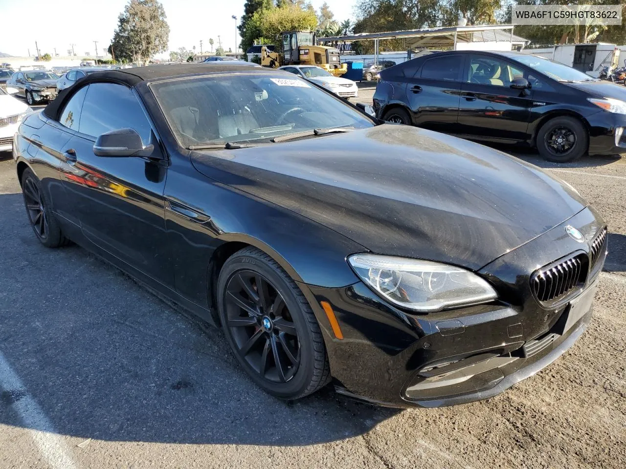 2017 BMW 640 I VIN: WBA6F1C59HGT83622 Lot: 80254614